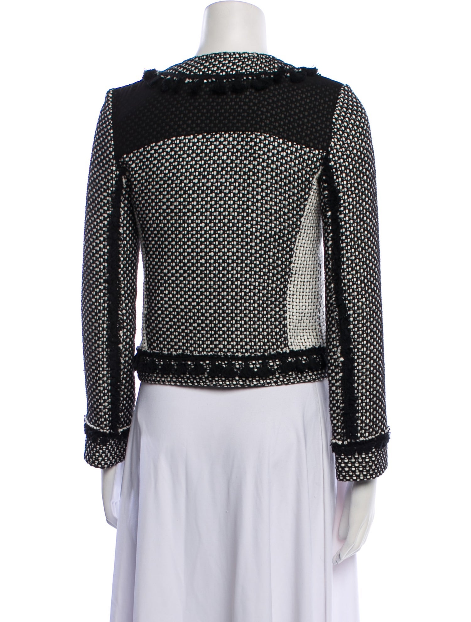 Derek Lam 10 Crosby Linen Printed Evening Jacket